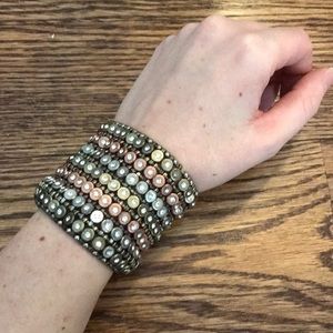 Multi metal stretch cuff
